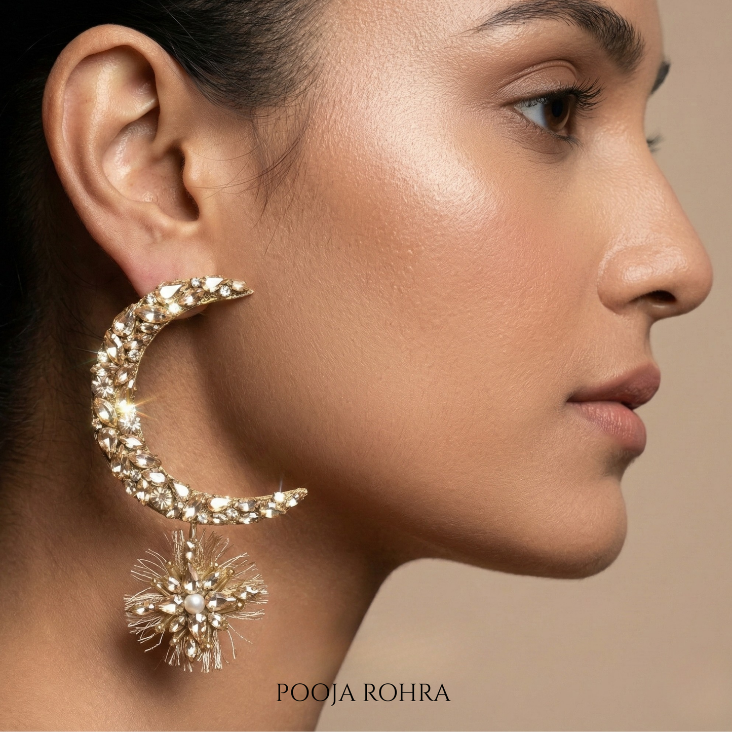 Chaand Sitara Earrings