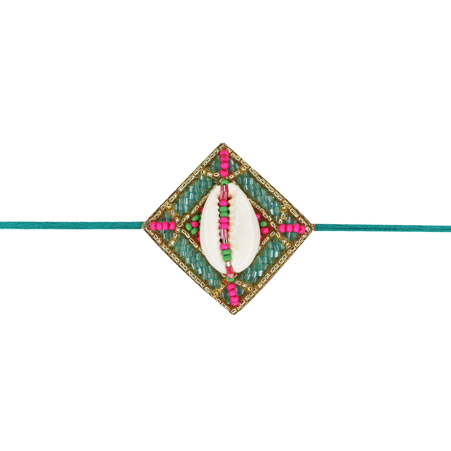 Shell Rakhi (Multi color)