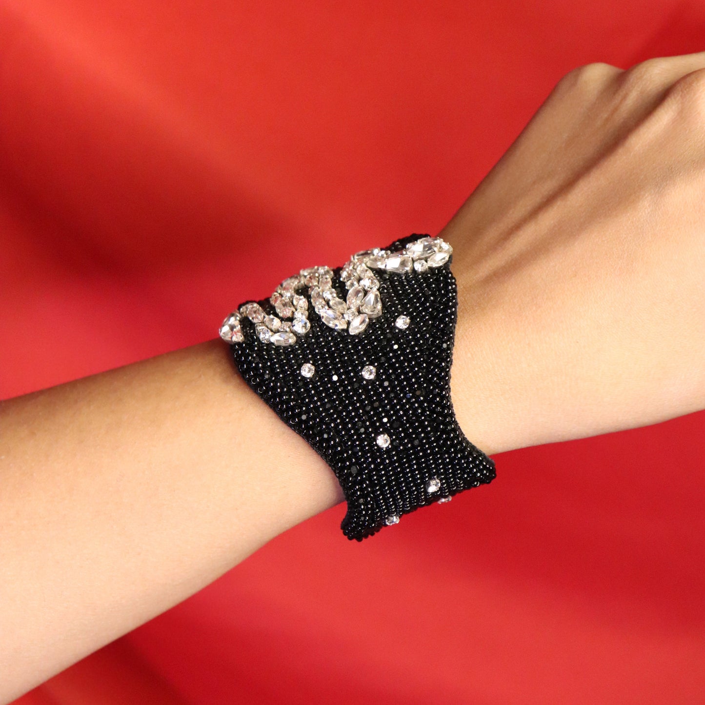 Mystic Serpent Cuff Bracelet