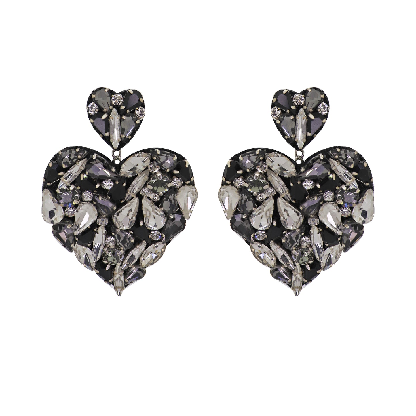Zara Heart earrings