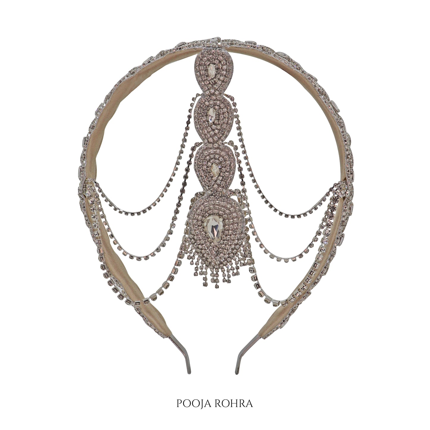 Riva Headband with maangtika