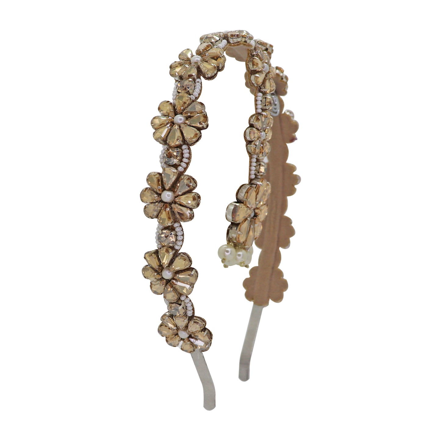 Floret Headband With Maangtika